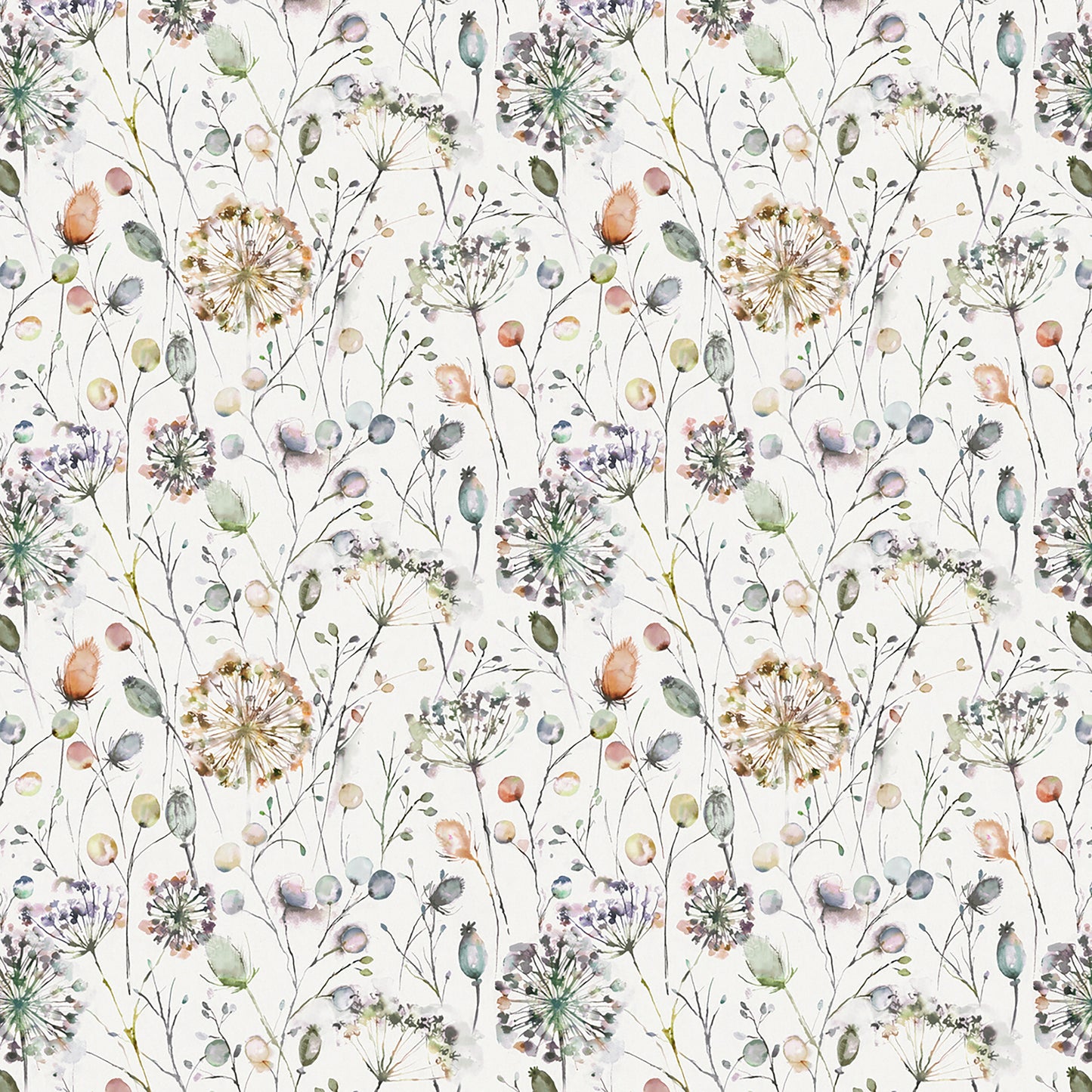 Boronia Ann 145Cm Fabric Metre - Coral/Cloud/Cream