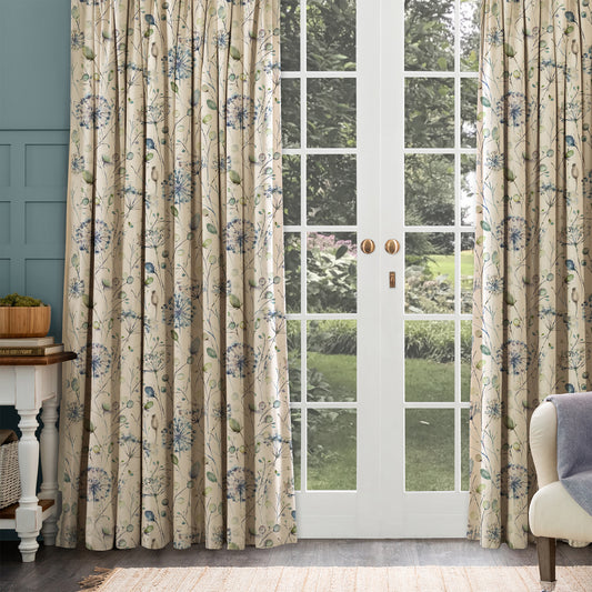 Boronia Fiona 145Cm Fabric - Crocus/Linen Sample
