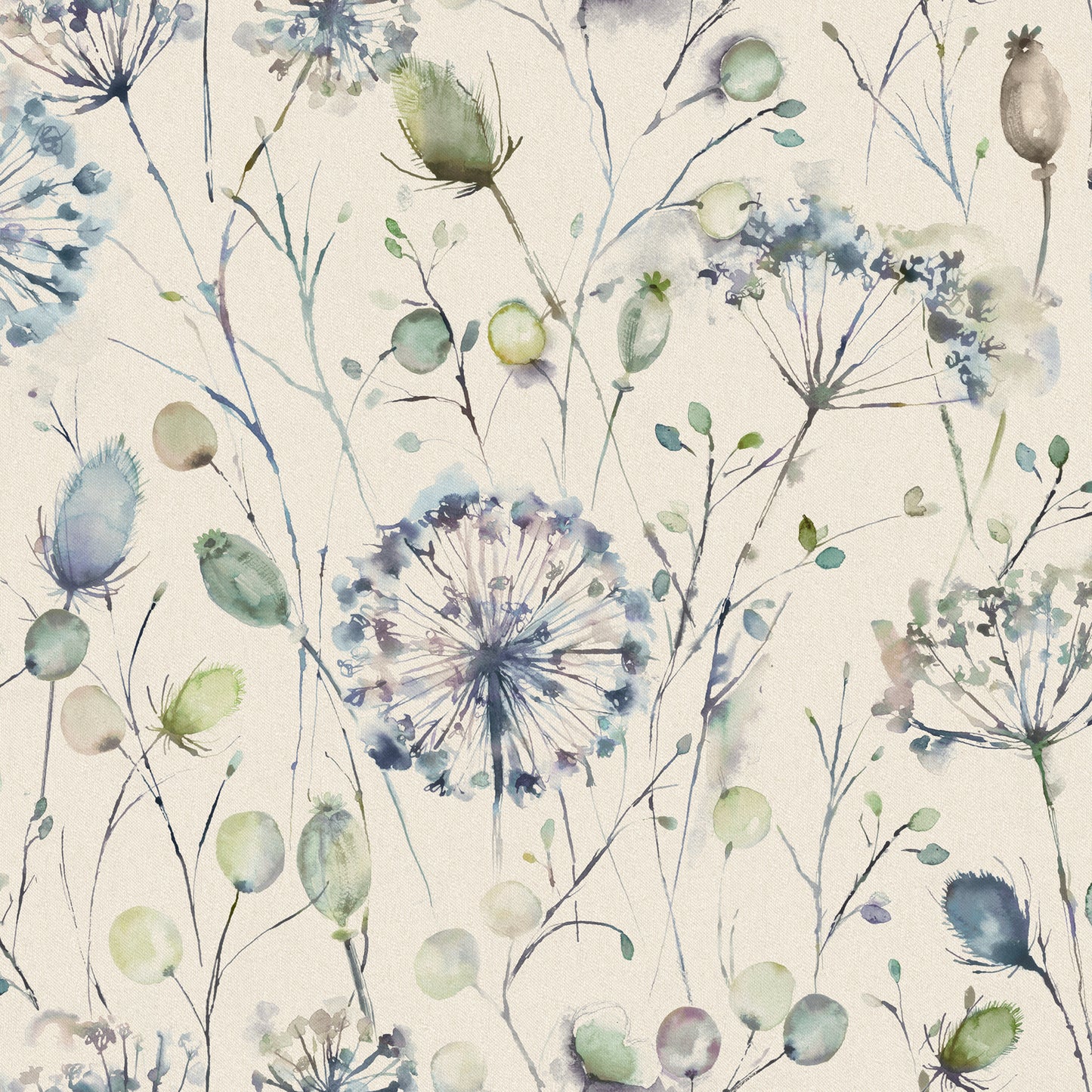 Boronia Fiona 145Cm Fabric - Crocus/Linen Sample