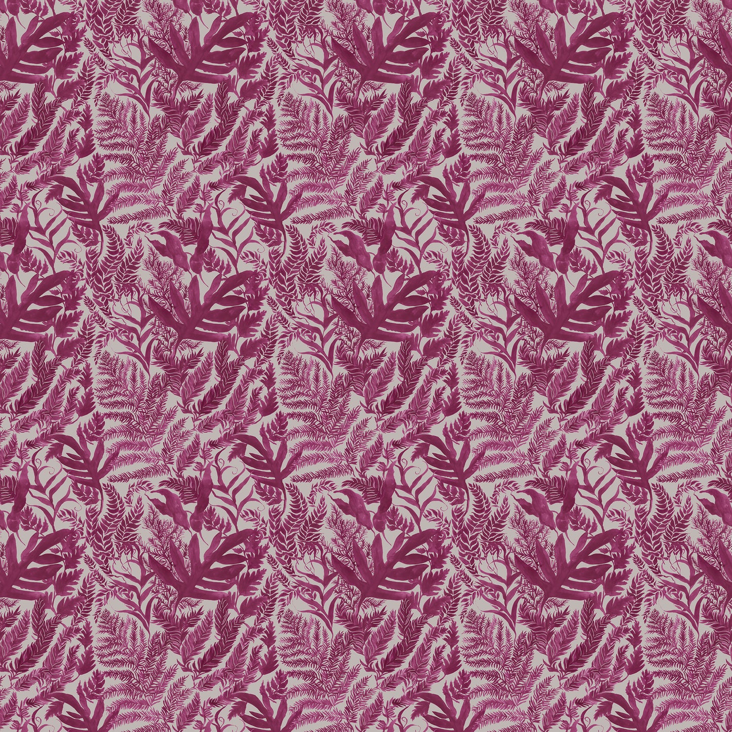 Bracken 145Cm Ann Fabric Metre - Berry