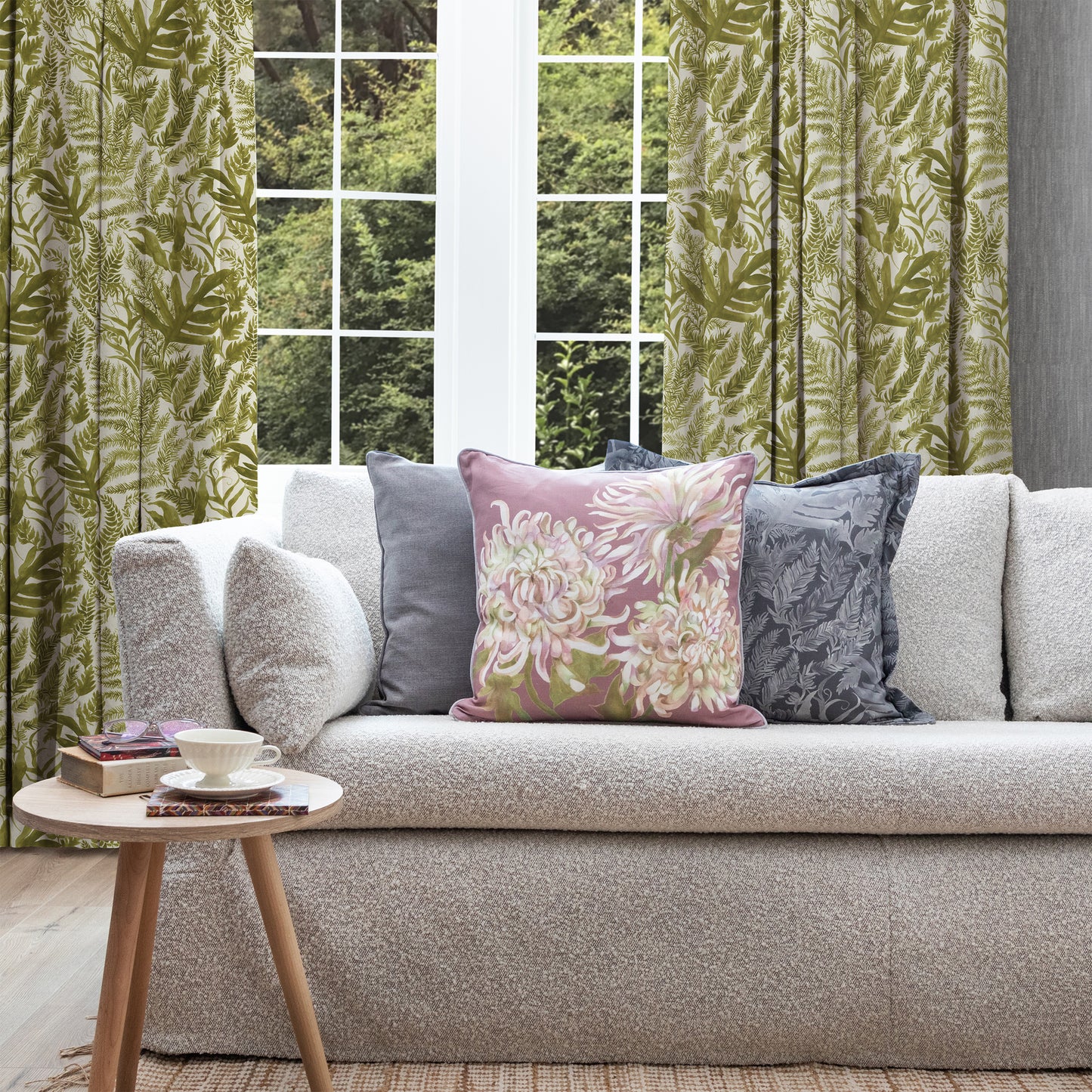 Bracken 145Cm Ann Fabric - Moss Sample