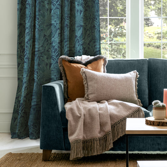 Bracken 145Cm Ann Fabric - Ocean Sample