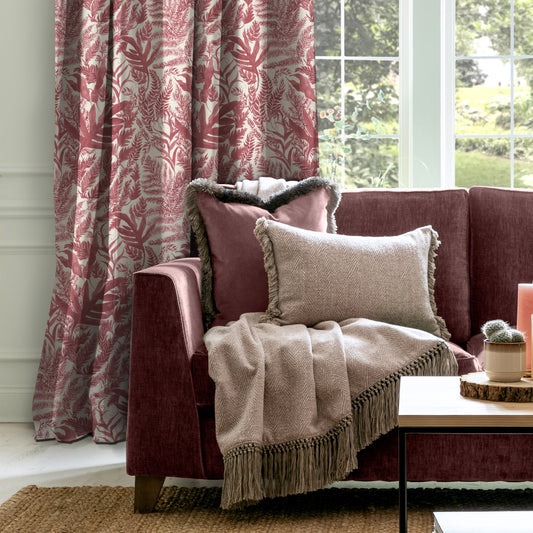 Bracken 145Cm Ann Fabric Metre - Rose