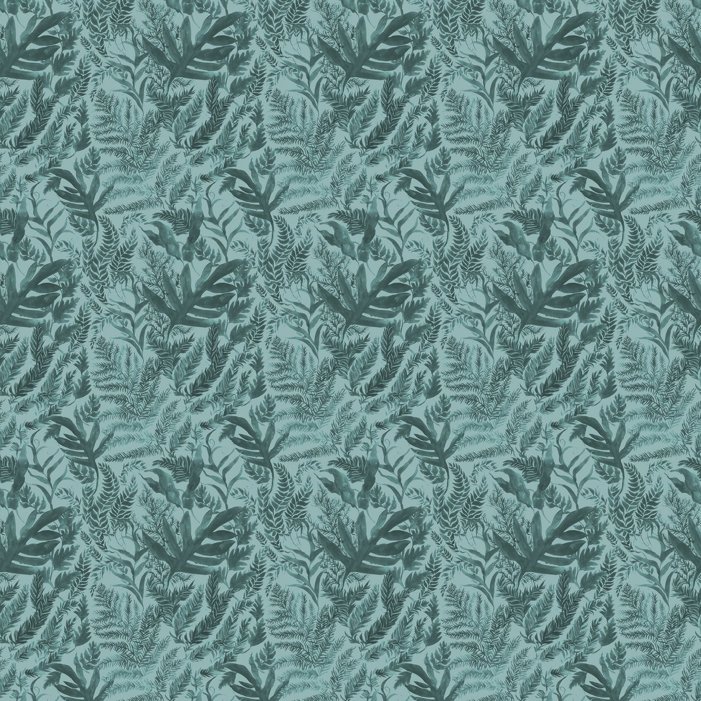 Bracken 145Cm Ann Fabric Metre - Tide