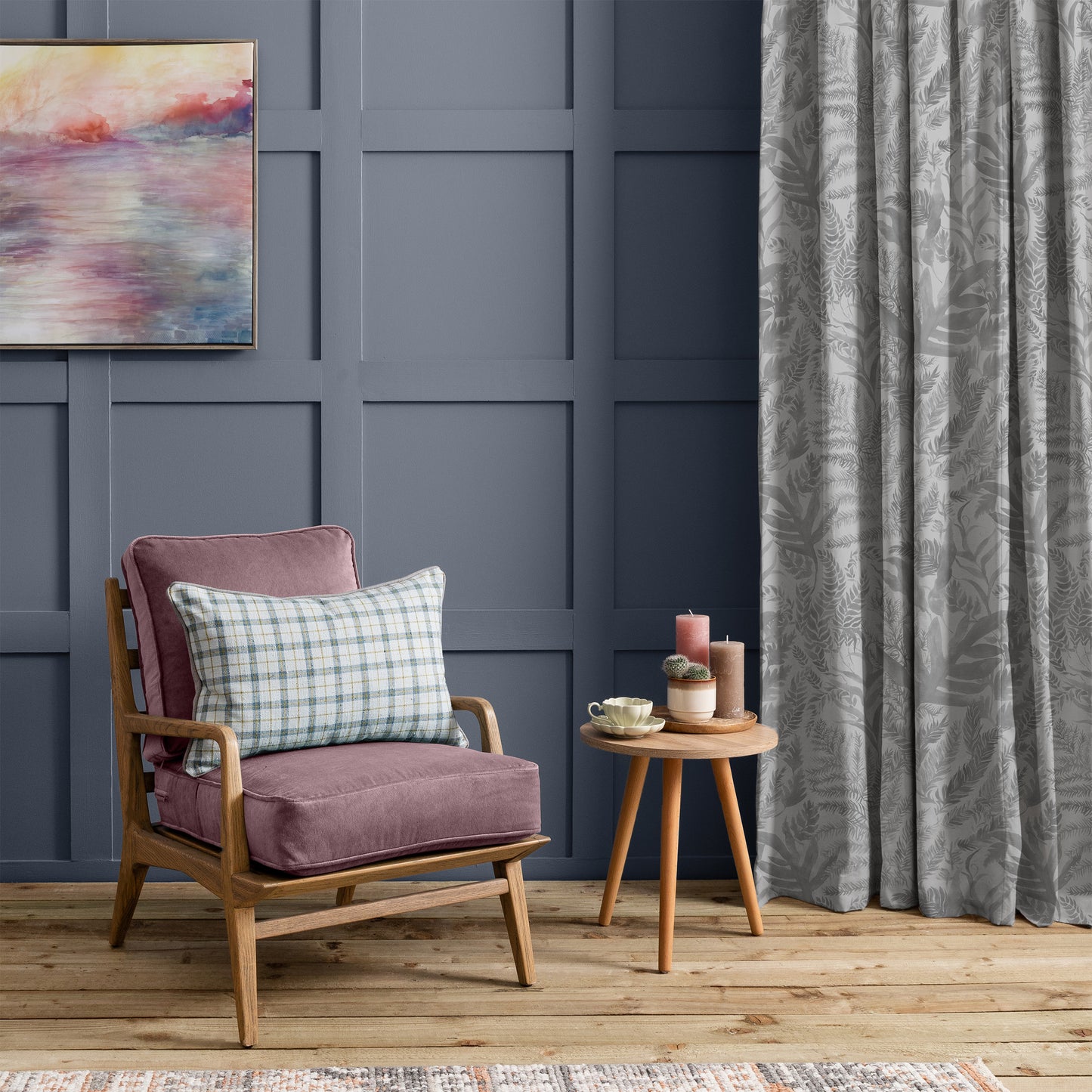 Bracken 145Cm Ann Fabric Metre - Willow