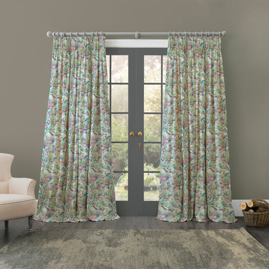 Braithwaite 145Cm Fiona Fabric Metre - Teal