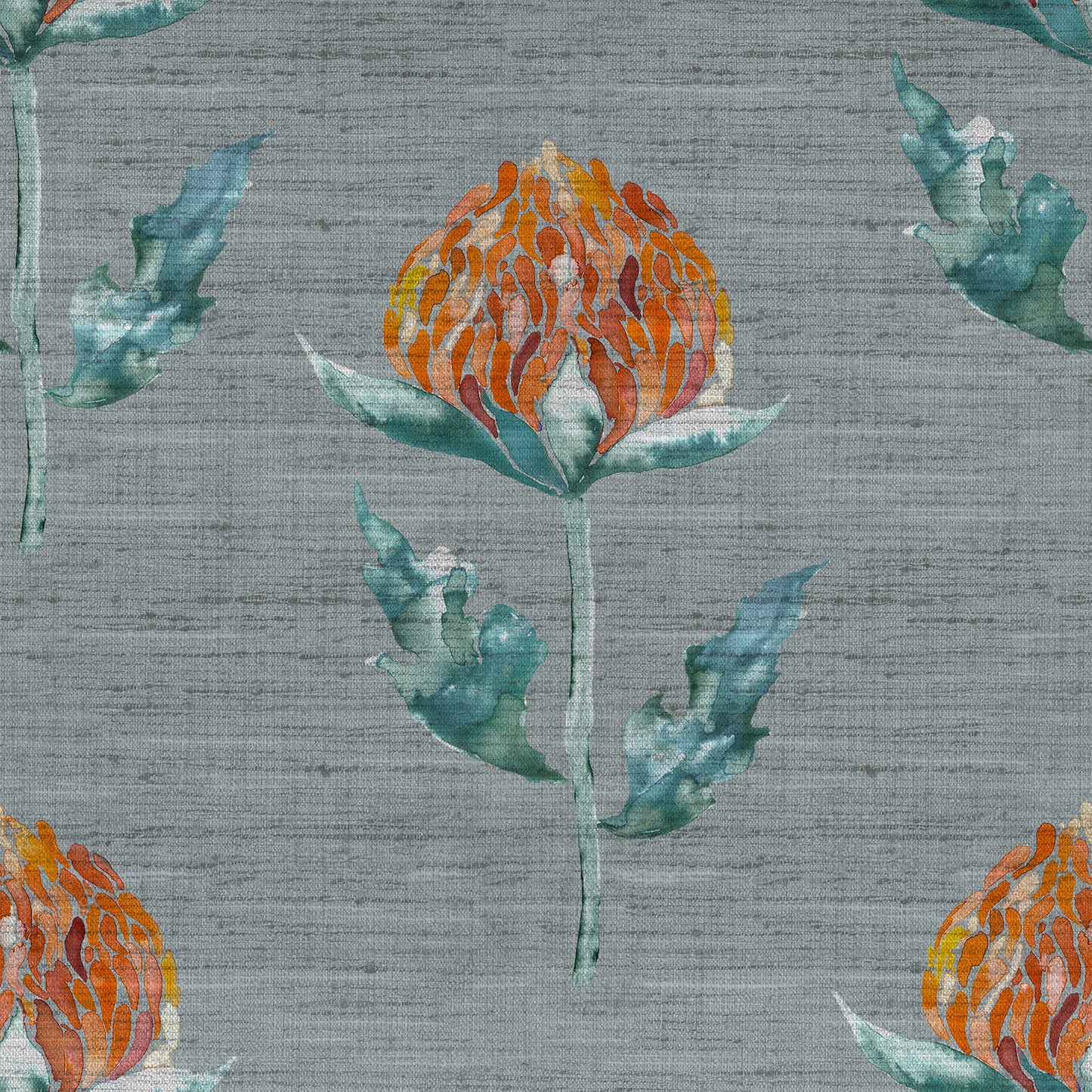 Bram 138Cm Hamish Fabric - Sapphire Sample