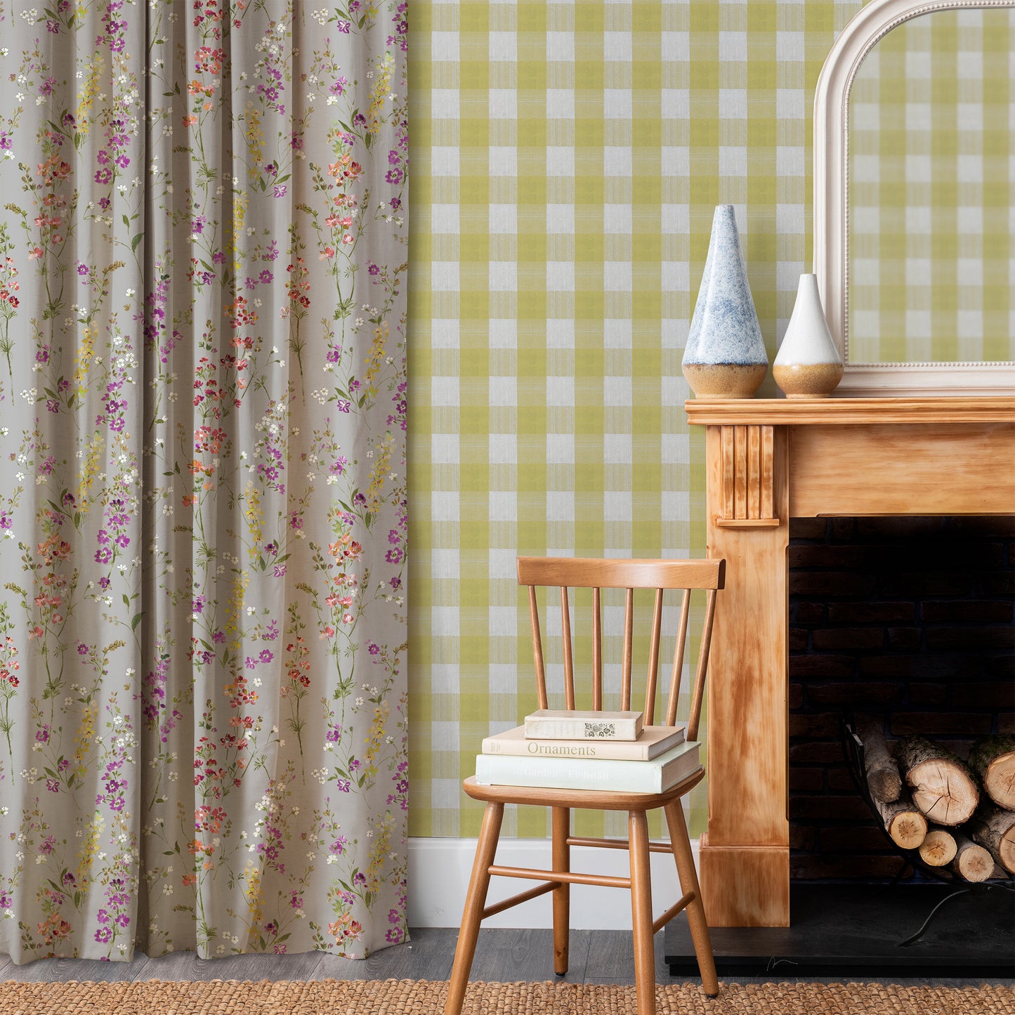 Briella 145Cm Fiona Fabric - Russett Sample