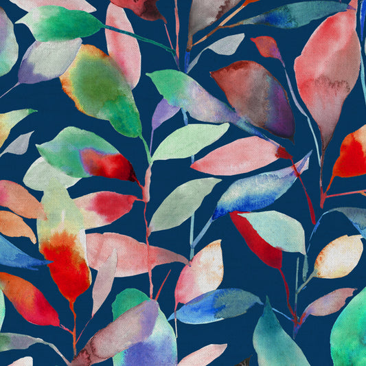 Brympton Fine Lawn Cotton 160Cm Dress Fabric - Navy Sample