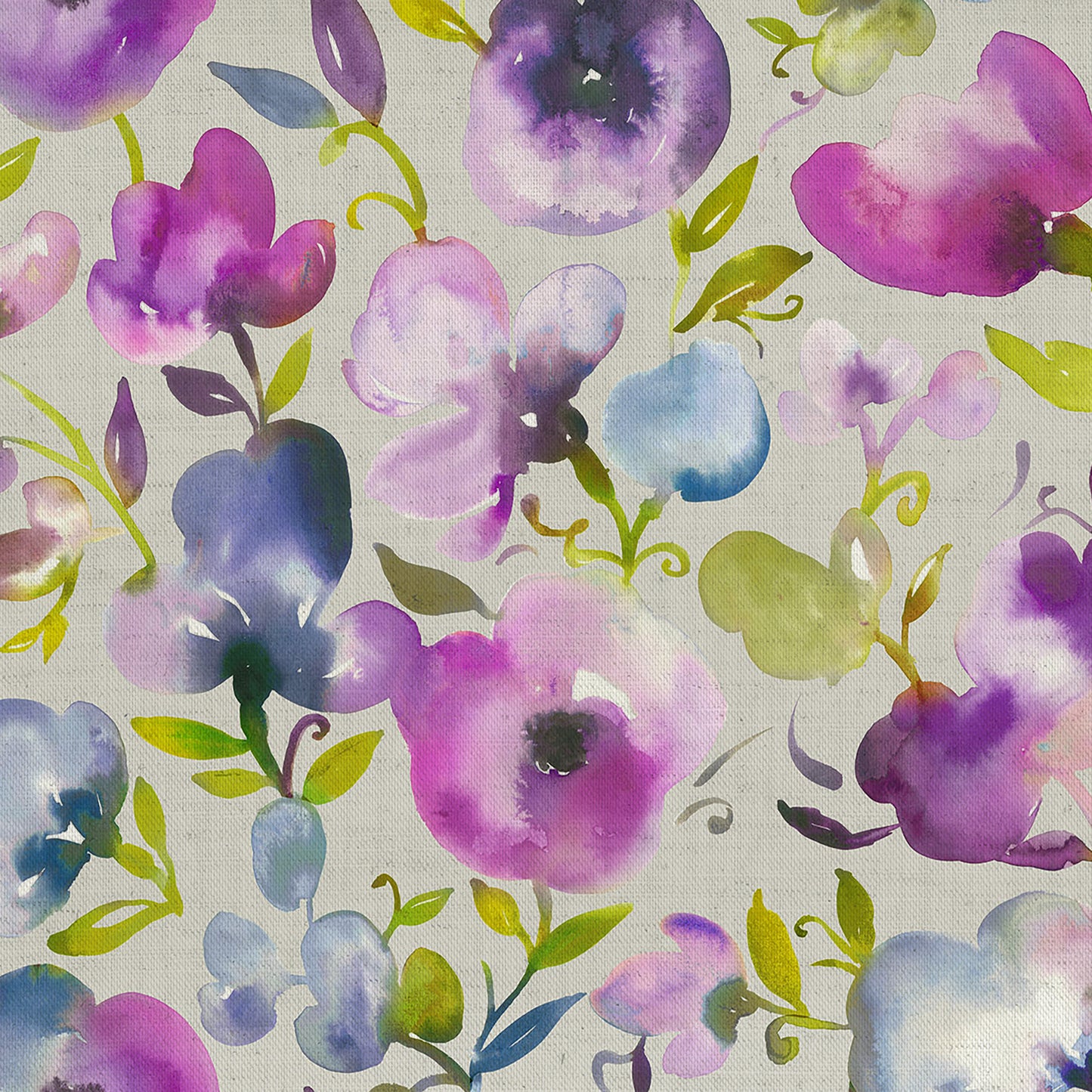 Burilda 140Cm Sasha White Fabric - Lotus Sample