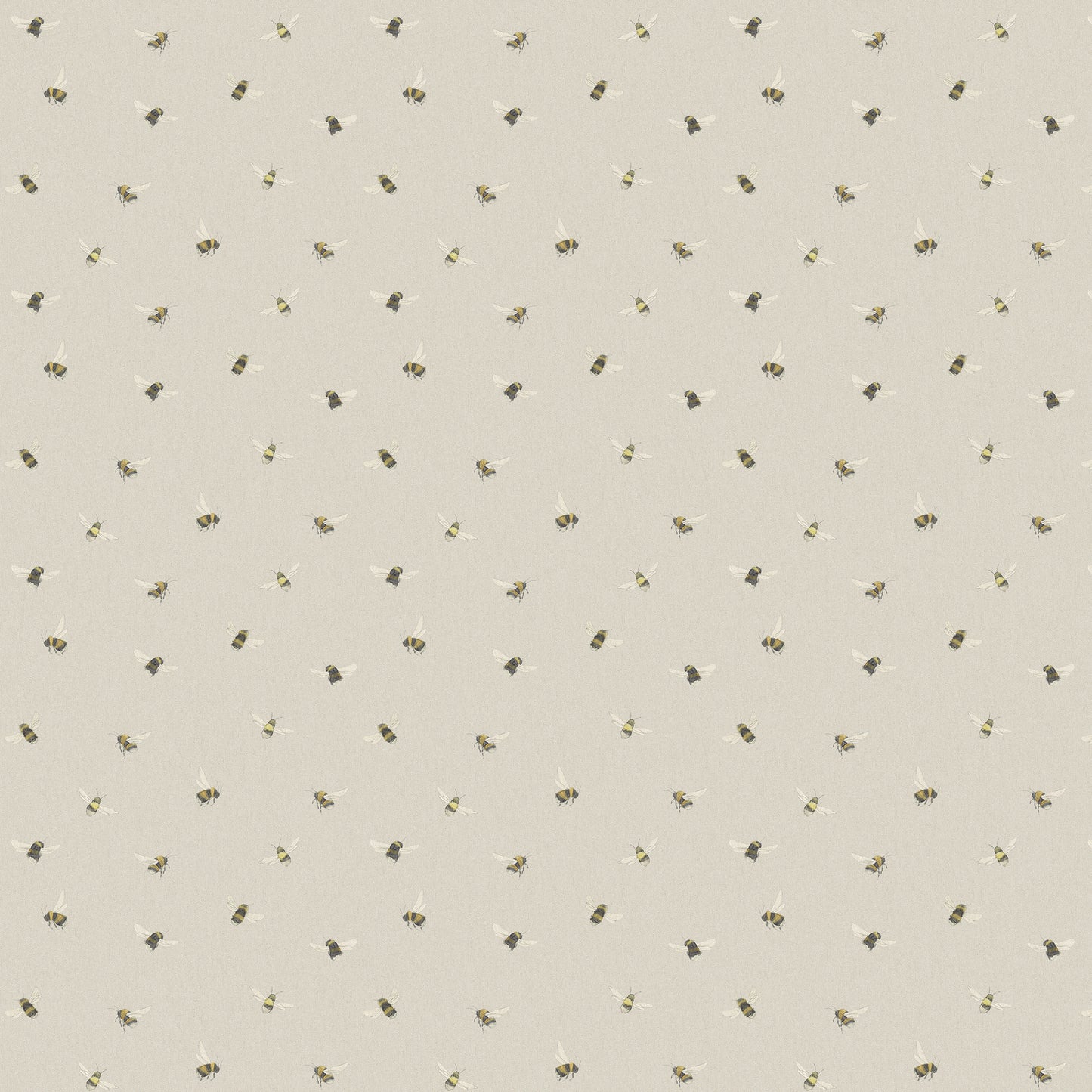 Busybees 145Cm Fiona Fabric - Linen Sample