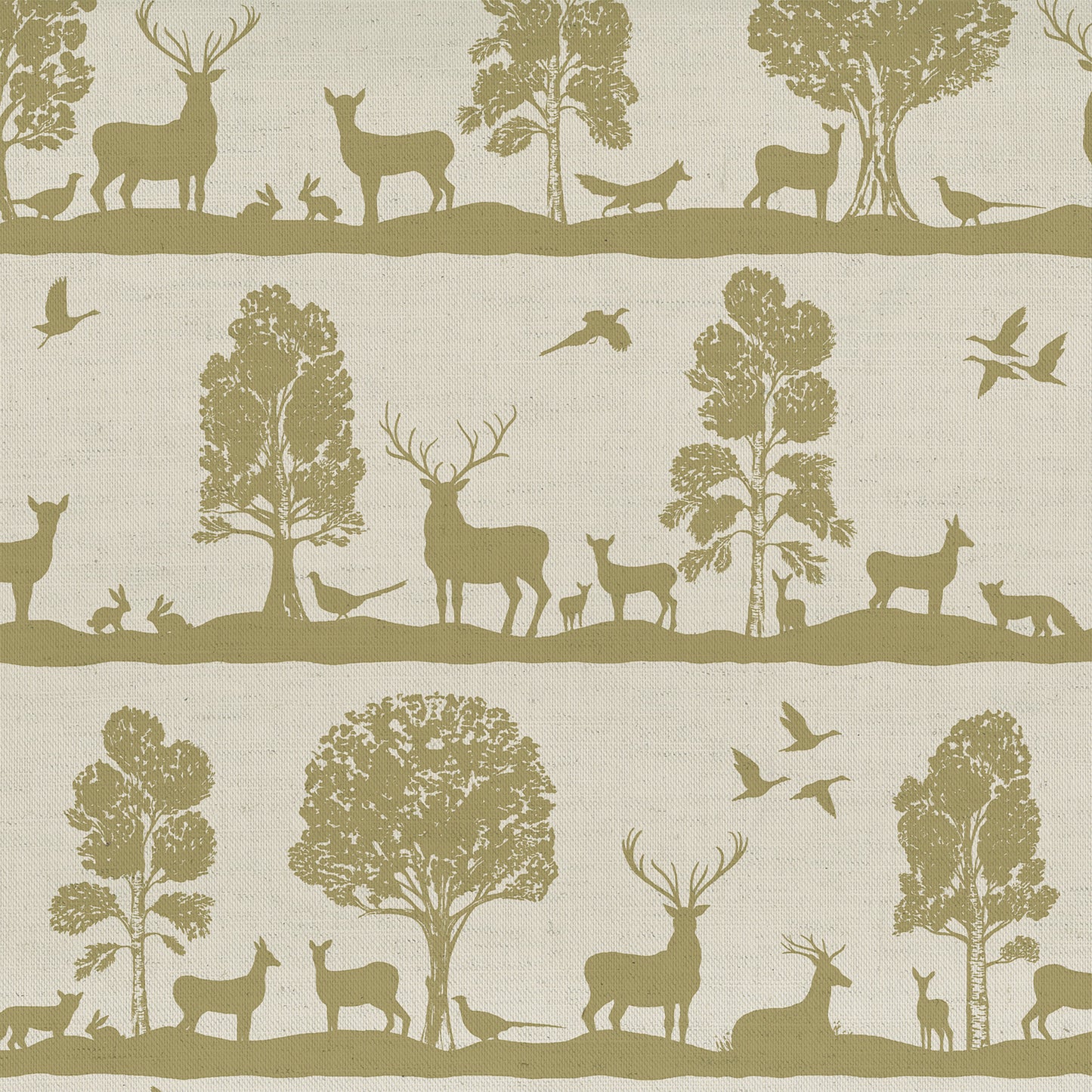 Cairngorms 140Cm Sasha Linen Fabric - Meadow Sample