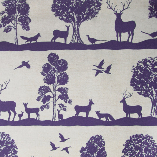 Cairngorms 140Cm Sasha Linen Fabric Metre - Juniper