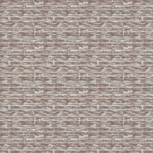Camilo 140Cm Westin Silver Fabric Metre - Rose Water