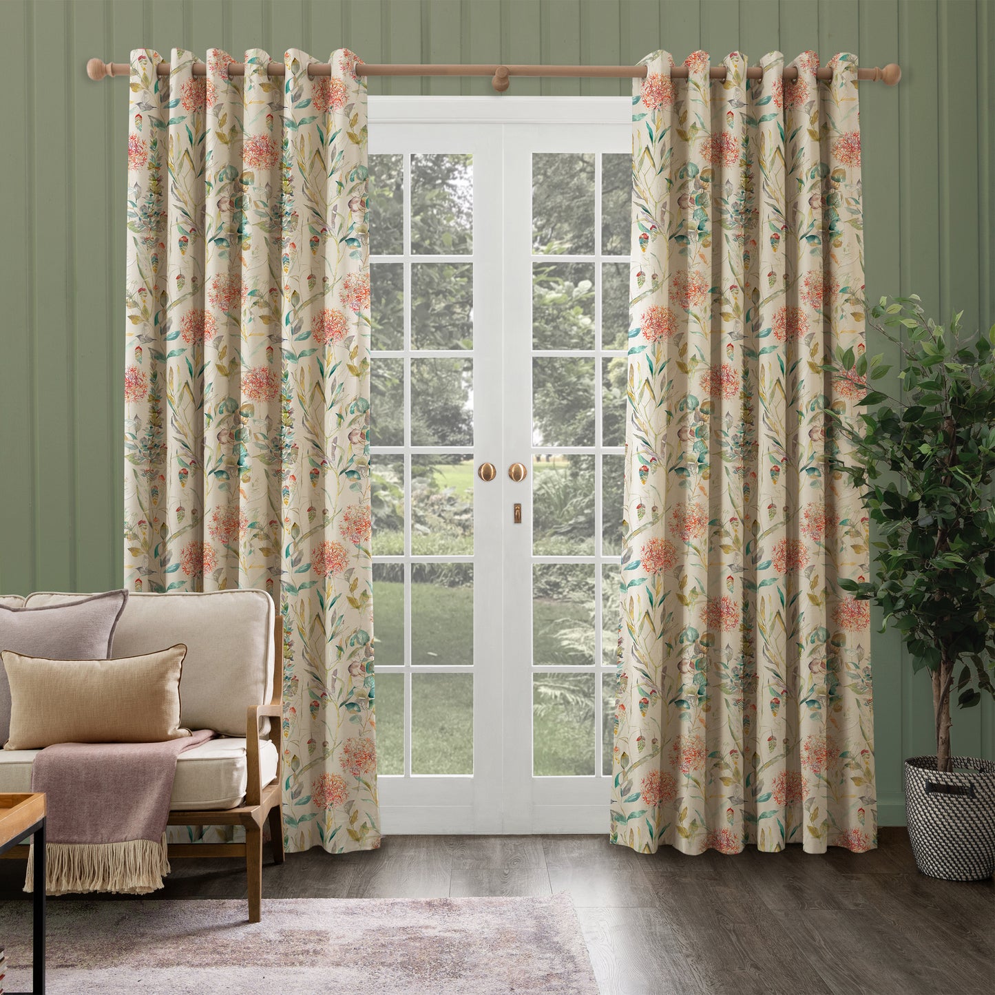 Carneum Fiona 145Cm Fabric Metre - Cinnamon
