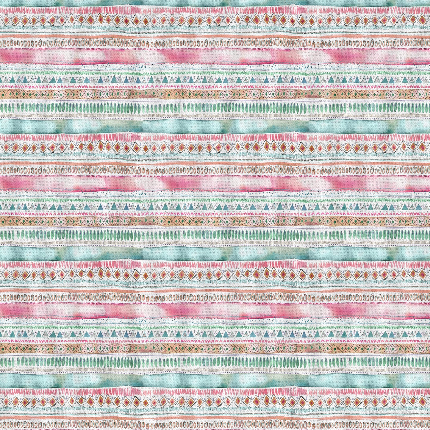 Carnival Stripe 145Cm Ann Fabric Metre - Dusk