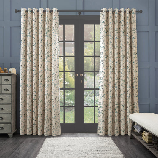 Carrara 145Cm Fiona Fabric Metre - Frost