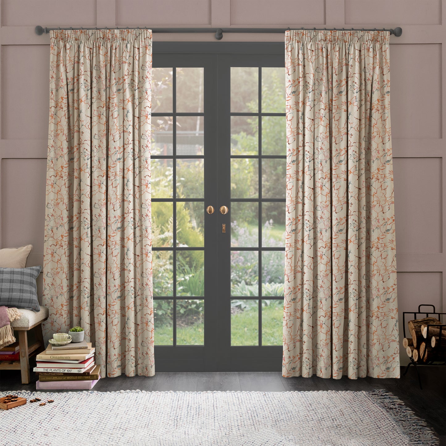 Carrara 145Cm Fiona Fabric - Rosewater Sample