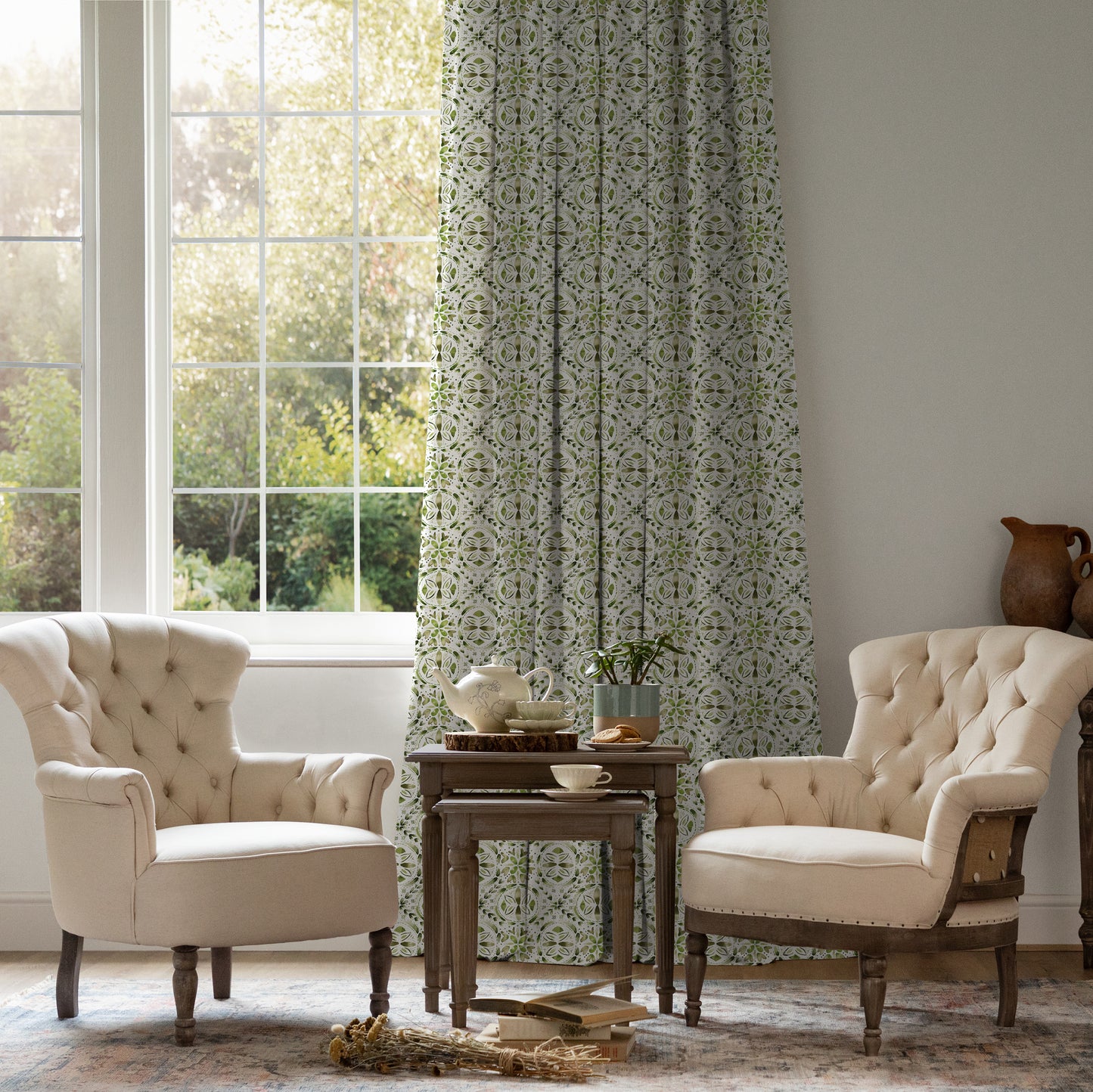 Casia Fabric Sample - Sage