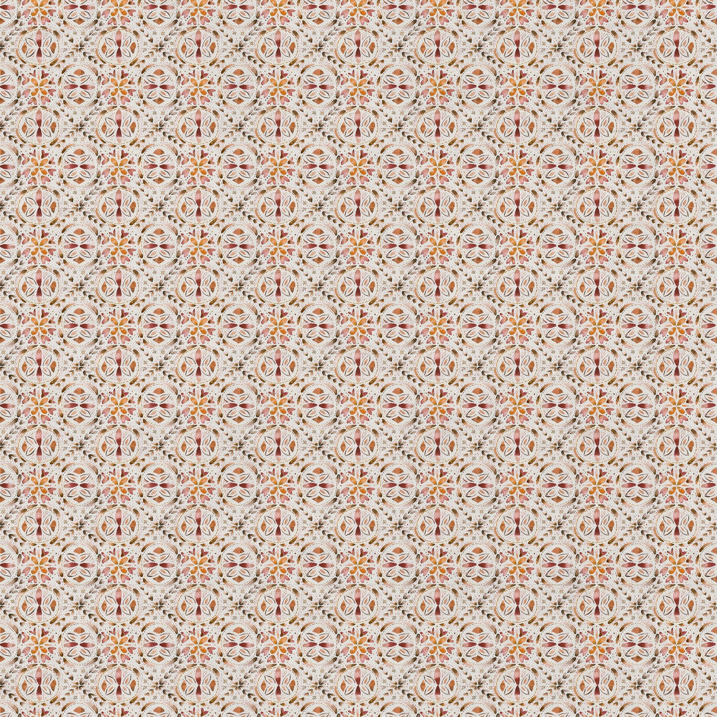 Casia 140Cm Fabric Metre Terracotta