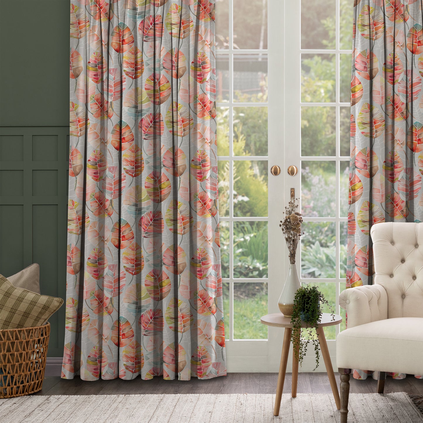 Cassava 145Cm Ann Fabric Metre - Cinnamon