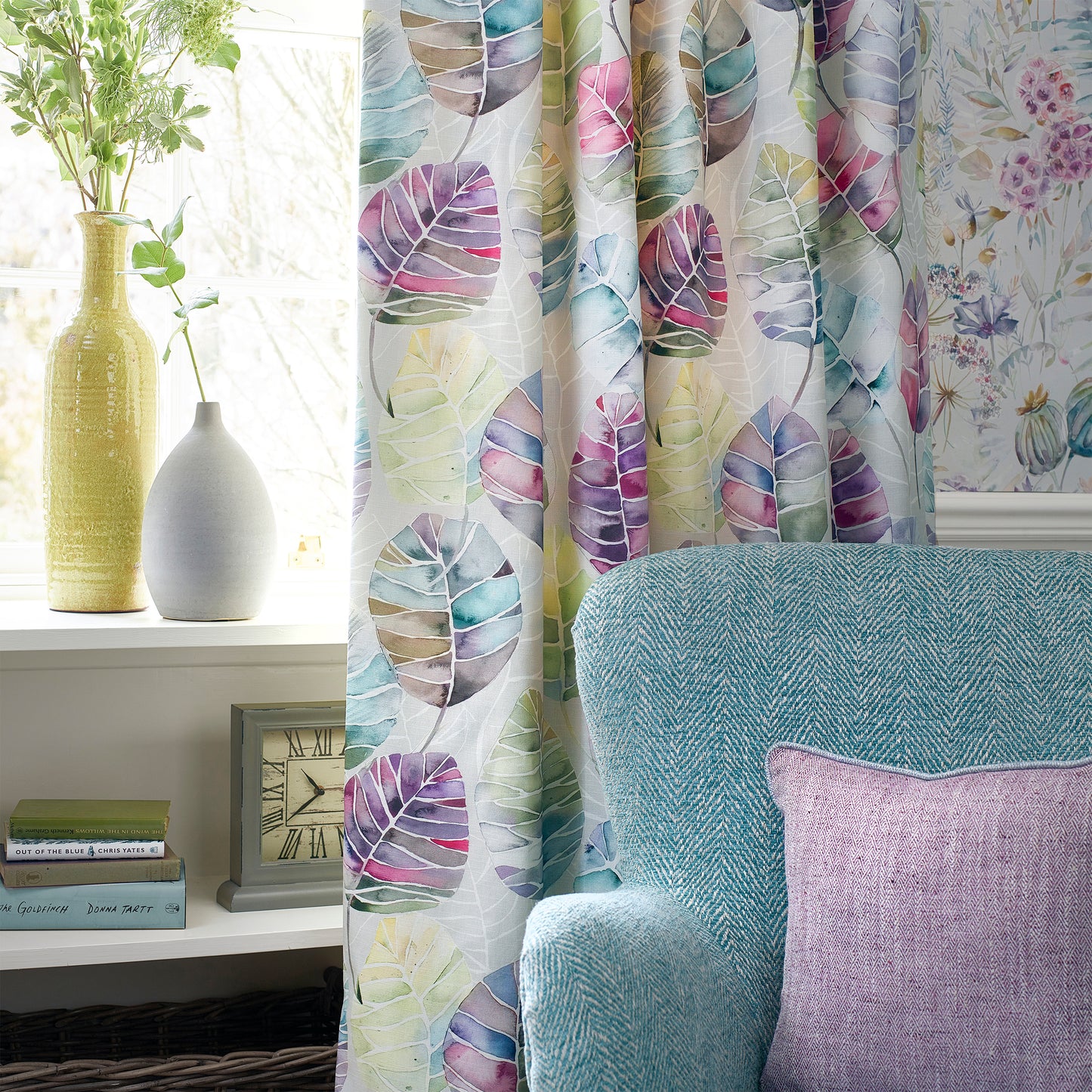 Cassava 145Cm Ann Fabric Metre - Sorbet