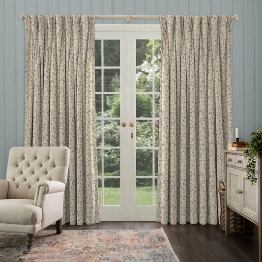 Cervino 140Cm Fabric Metre Duck Egg