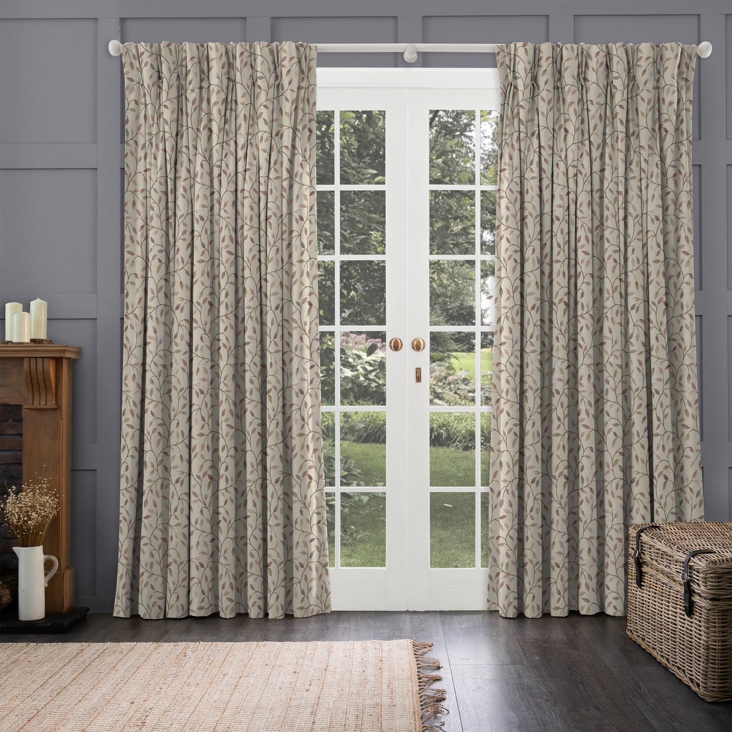 Cervino 140Cm Fabric Pearl Sample