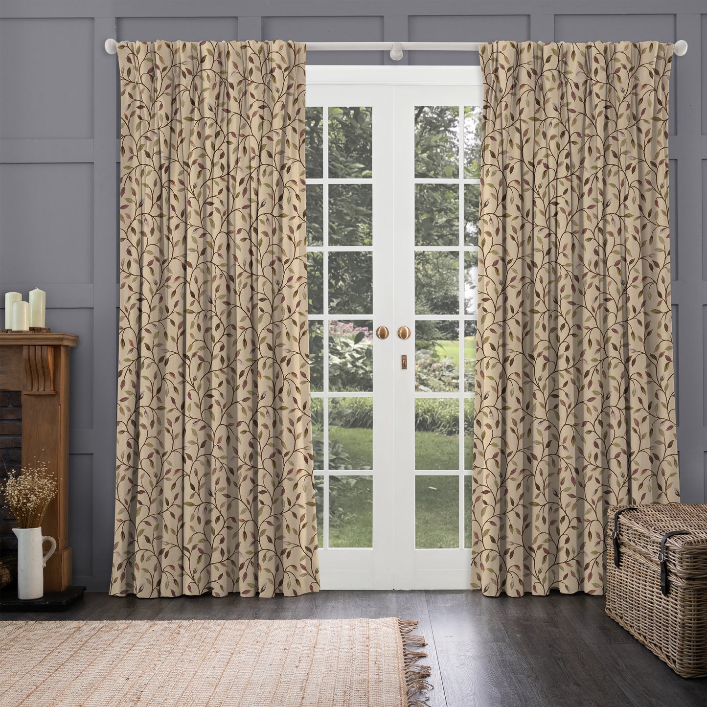 Cervino 140Cm Fabric Cream Heather Sample