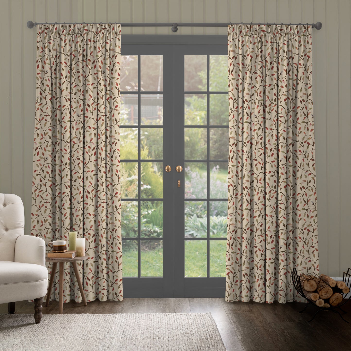 Cervino 140Cm Fabric Metre Forest Green