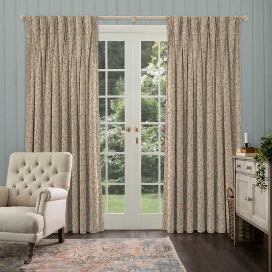 Cervino 140Cm Fabric Metre Robins Egg