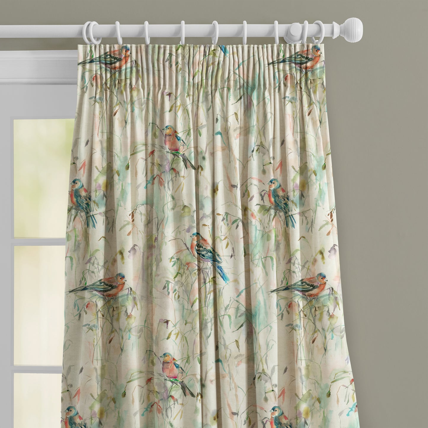 Chaffinch 145Cm Fiona Fabric Metre - Linen