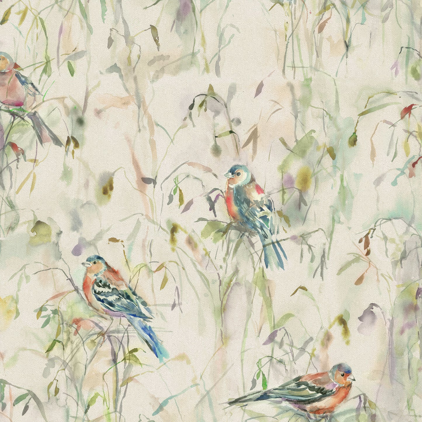 Chaffinch 145Cm Fiona Fabric - Linen Sample