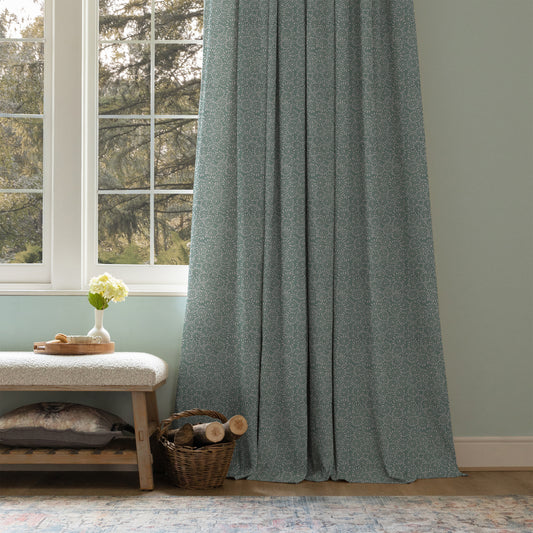 Chambery 140Cm Kim Fabric Metre - Duck Egg