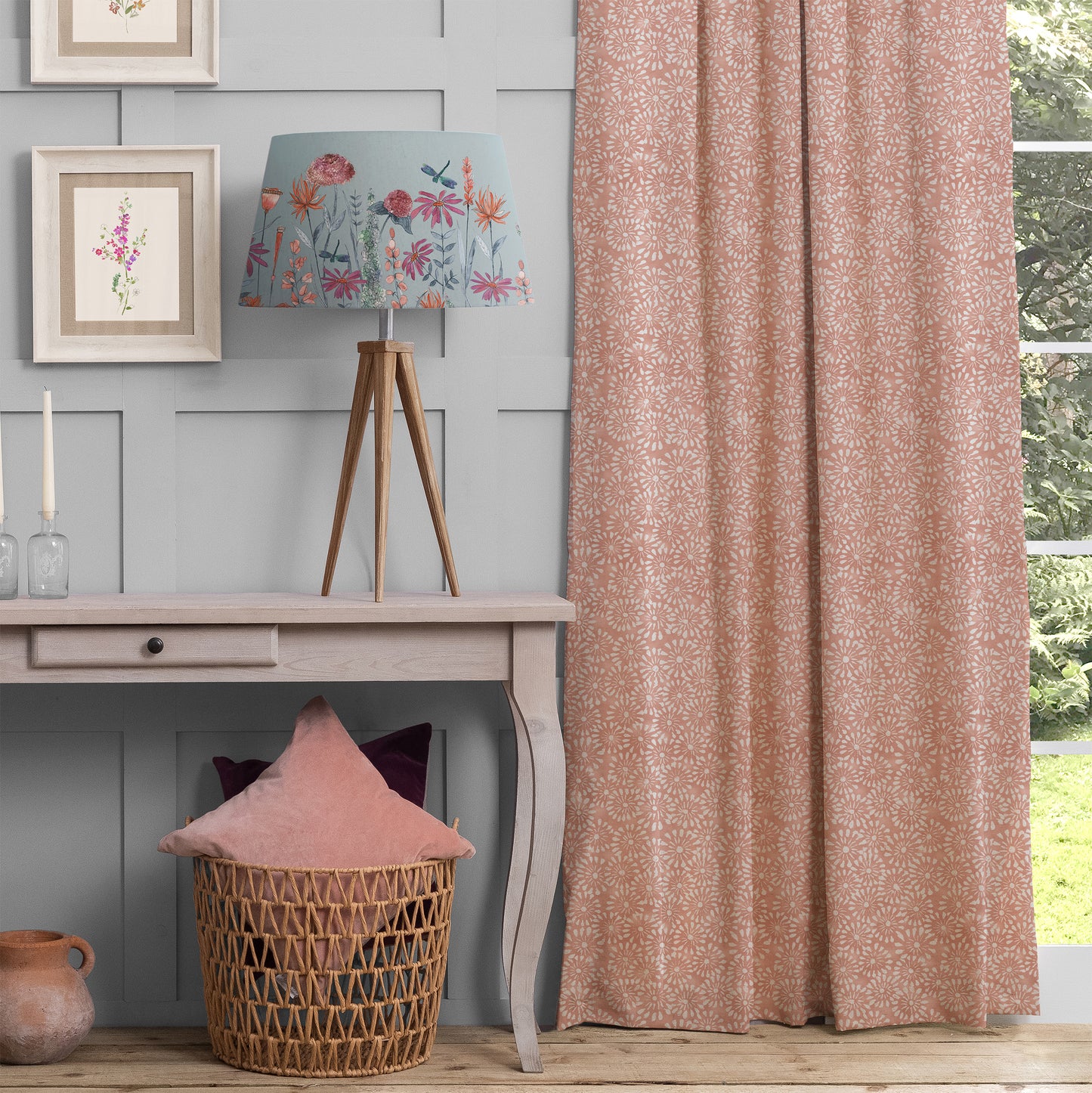 Chambery 140Cm Kim Fabric - Rust Sample