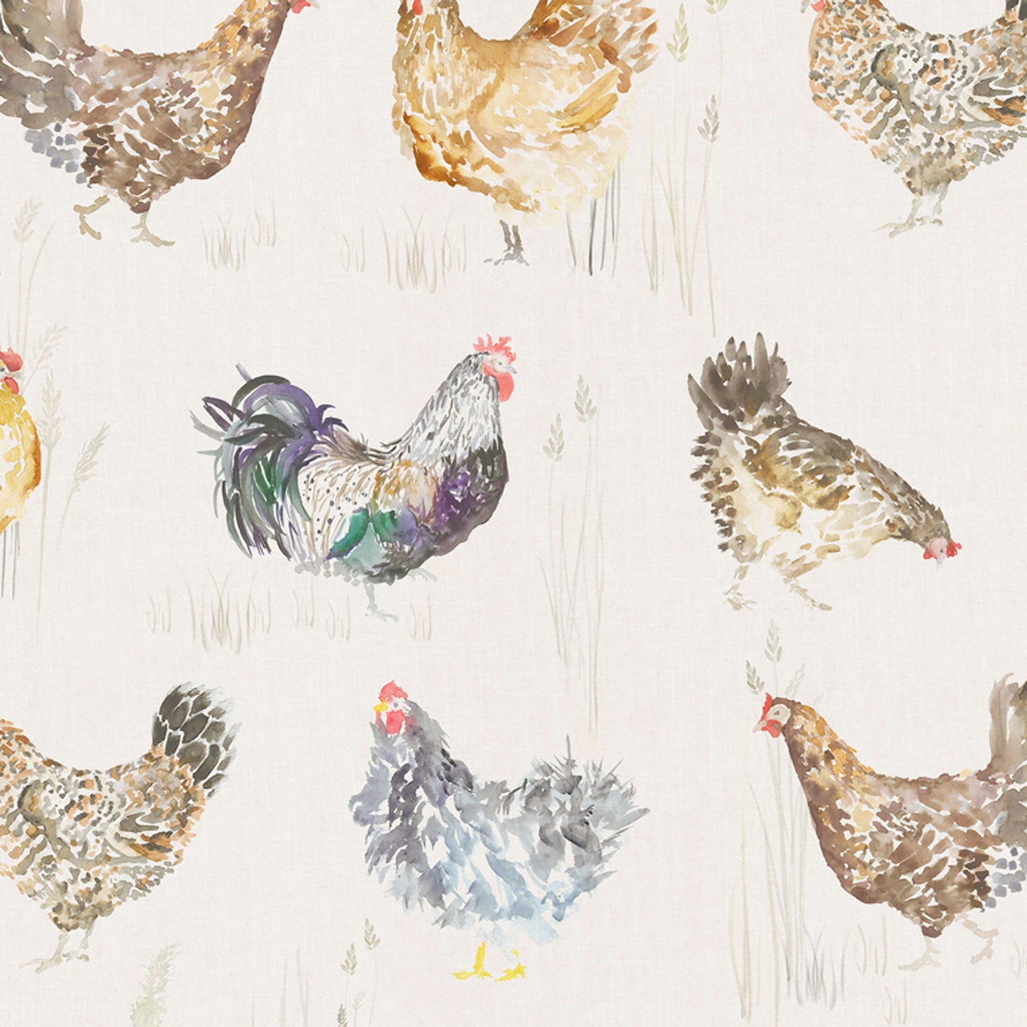 Chook Chook 140Cm Sasha Linen Fabric - Linen Sample