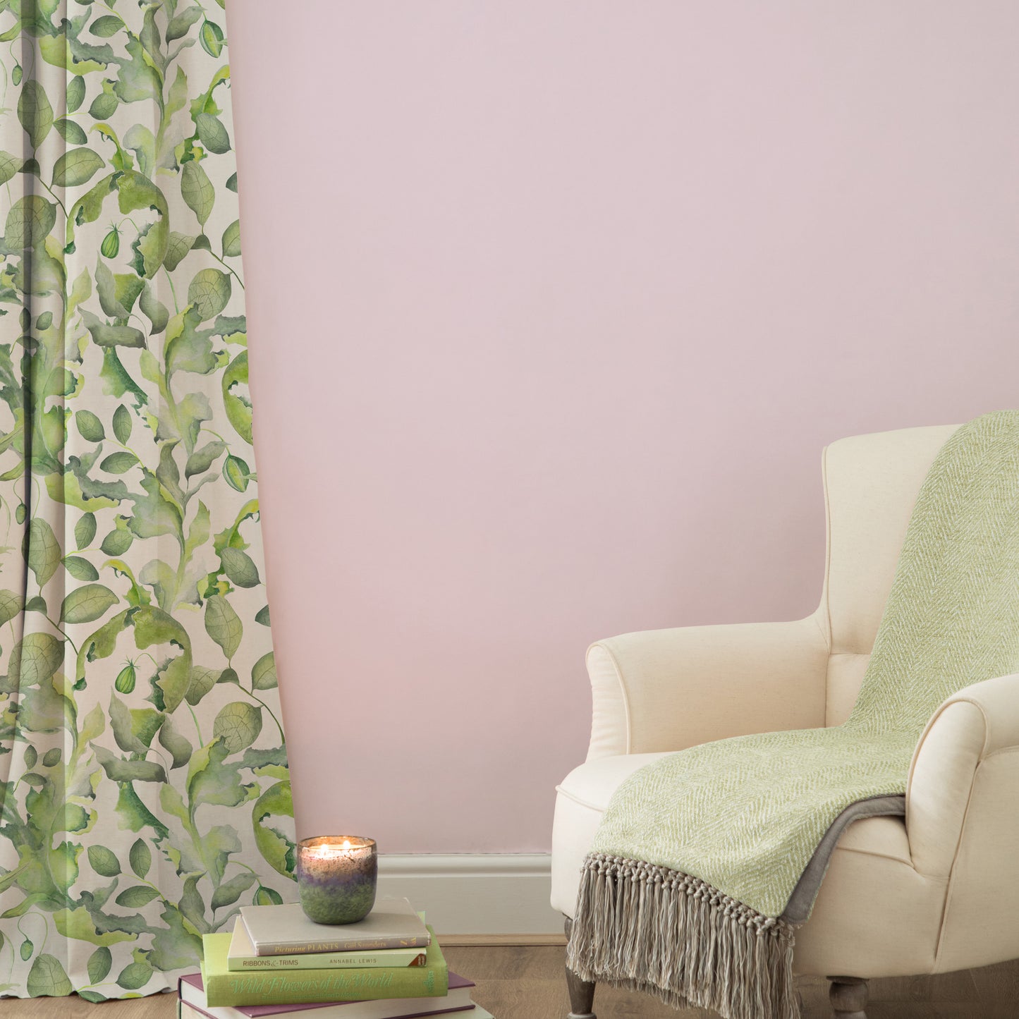 Claudia 140Cm Fabric Metre Cream