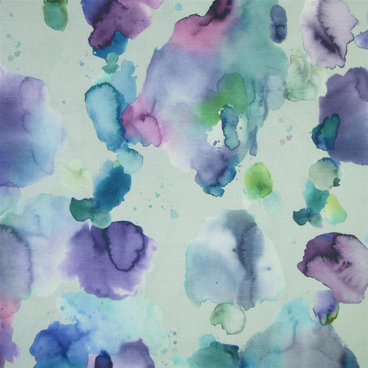 Cloudburst 145Cm Ann Fabric Metre - Damson
