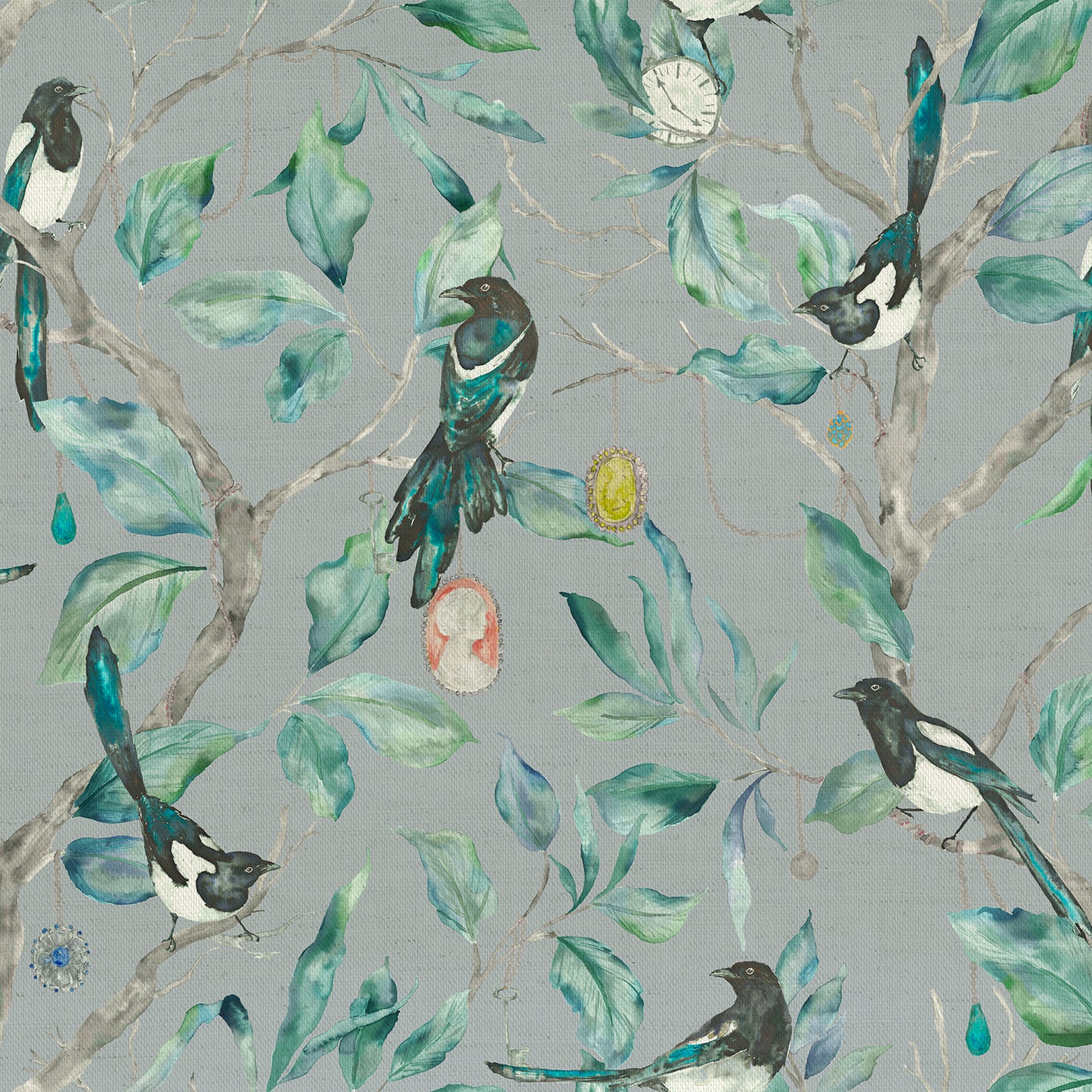 Collector 145Cm Ann Fabric Metre - Ice