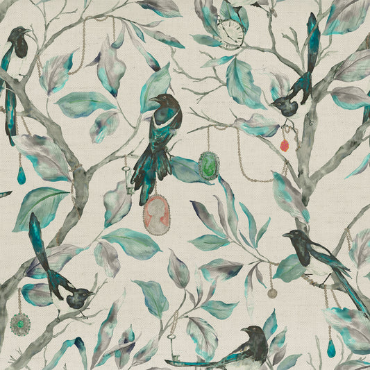 Collector 145Cm Fiona Fabric Metre - Linen