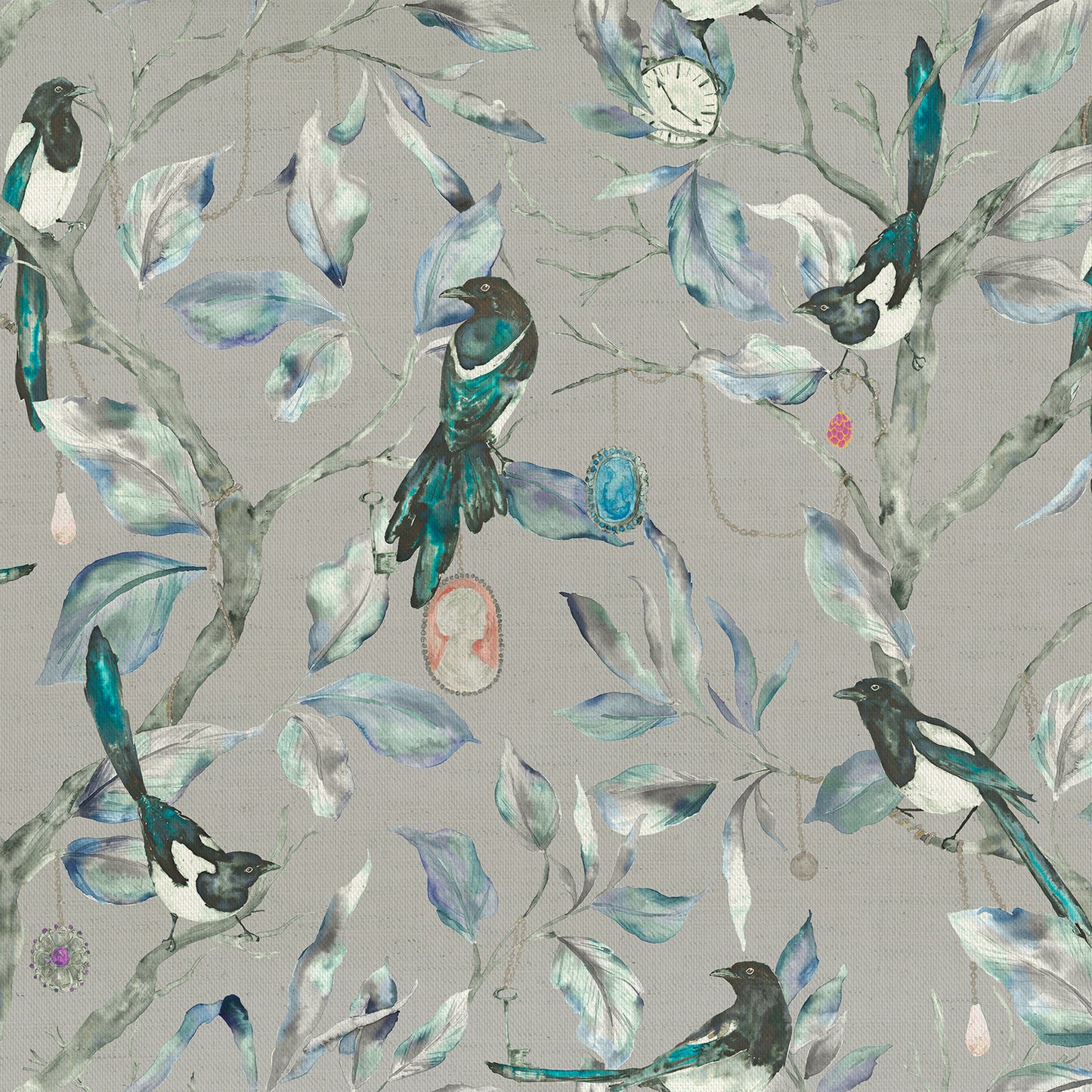 Collector 145Cm Ann Fabric Metre - Storm