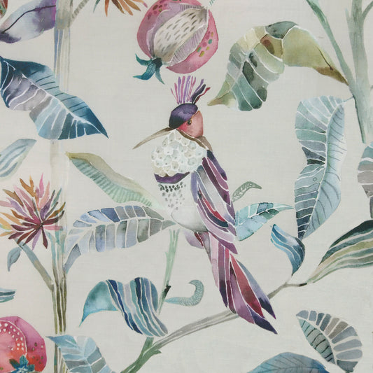 Colyford Ann 145Cm Fabric Metre - Loganberry