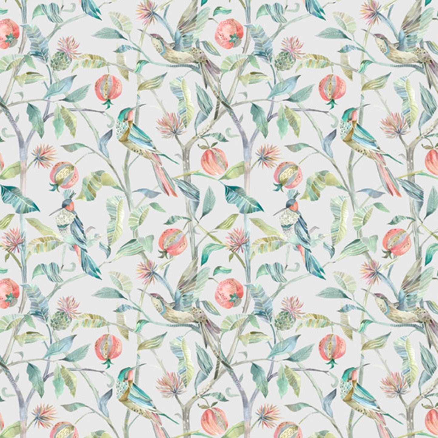 Colyford Ann 145Cm Fabric - Silver Sample