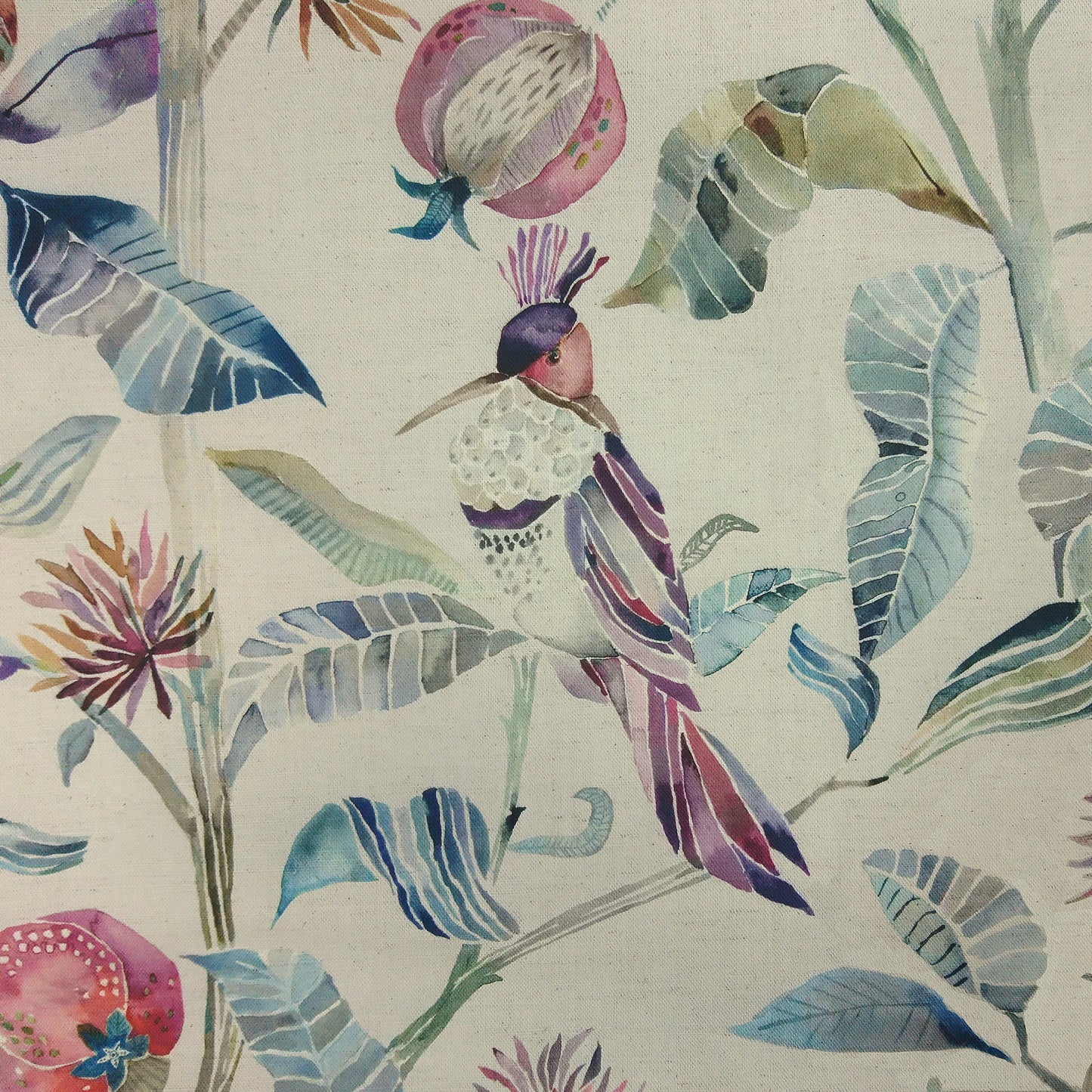 Colyford Fiona 145Cm Fabric Metre - Loganberry
