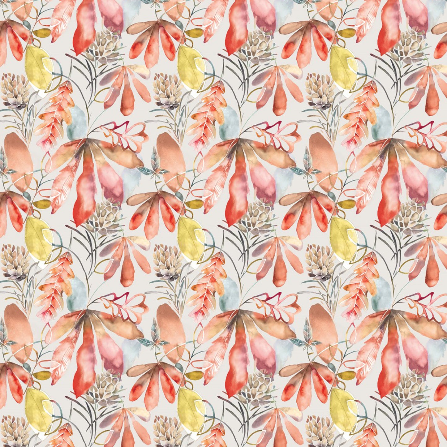 Conifer 145Cm Ann Fabric - Cinnamon Sample