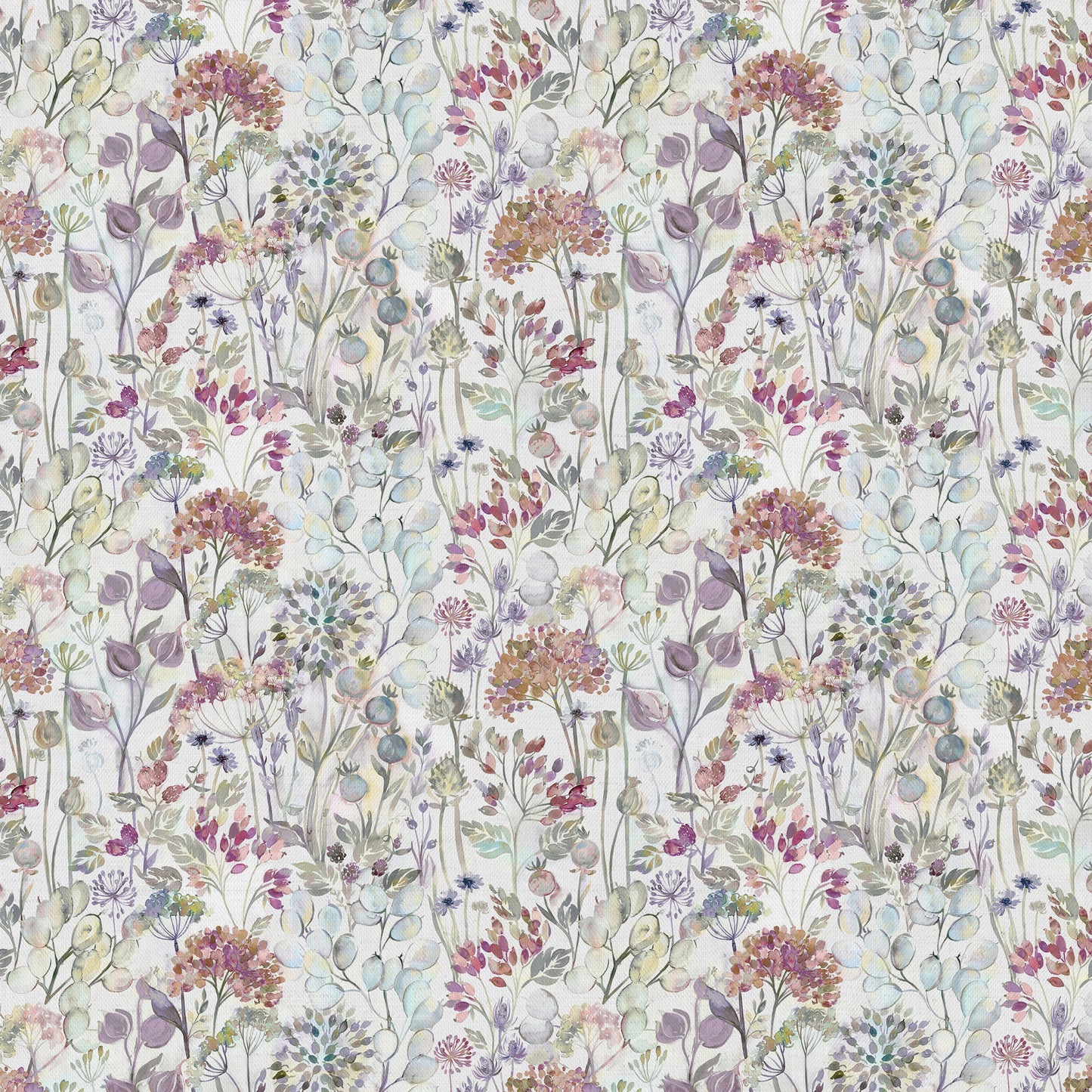 Country Hedgerow 145Cm Ann Fabric - Bloom/Cream Sample