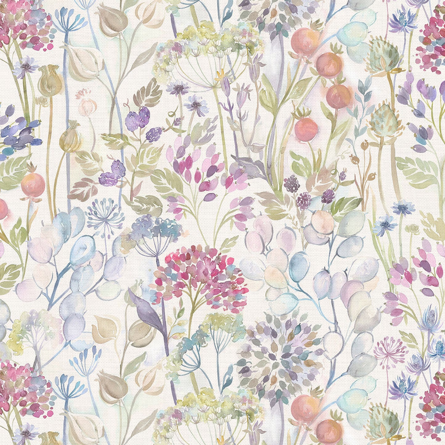 Country Hedgerow 145Cm Ann Fabric - Classic/Cream Sample