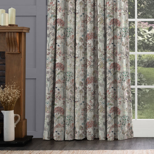Country Hedgerow 145Cm Ann Fabric - Dawn/Cream Sample
