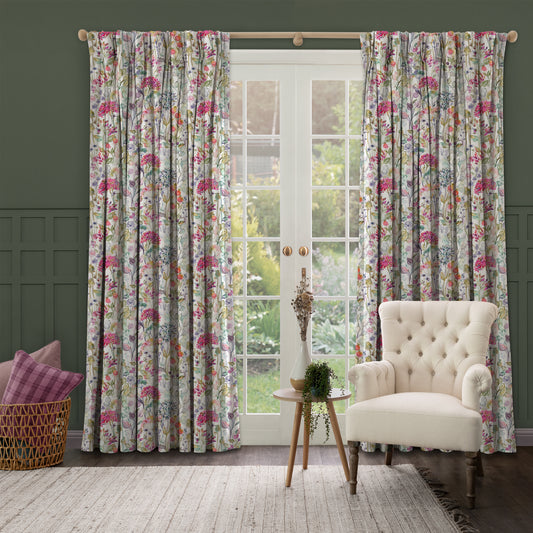 Country Hedgerow 145Cm Ann Fabric - Lotus/Cream Sample