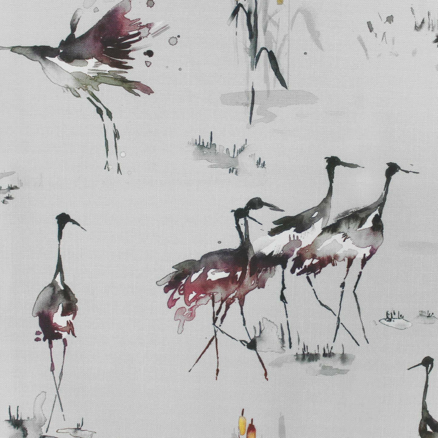 Cranes 138Cm Sophie Fabric Metre - Tourmaline